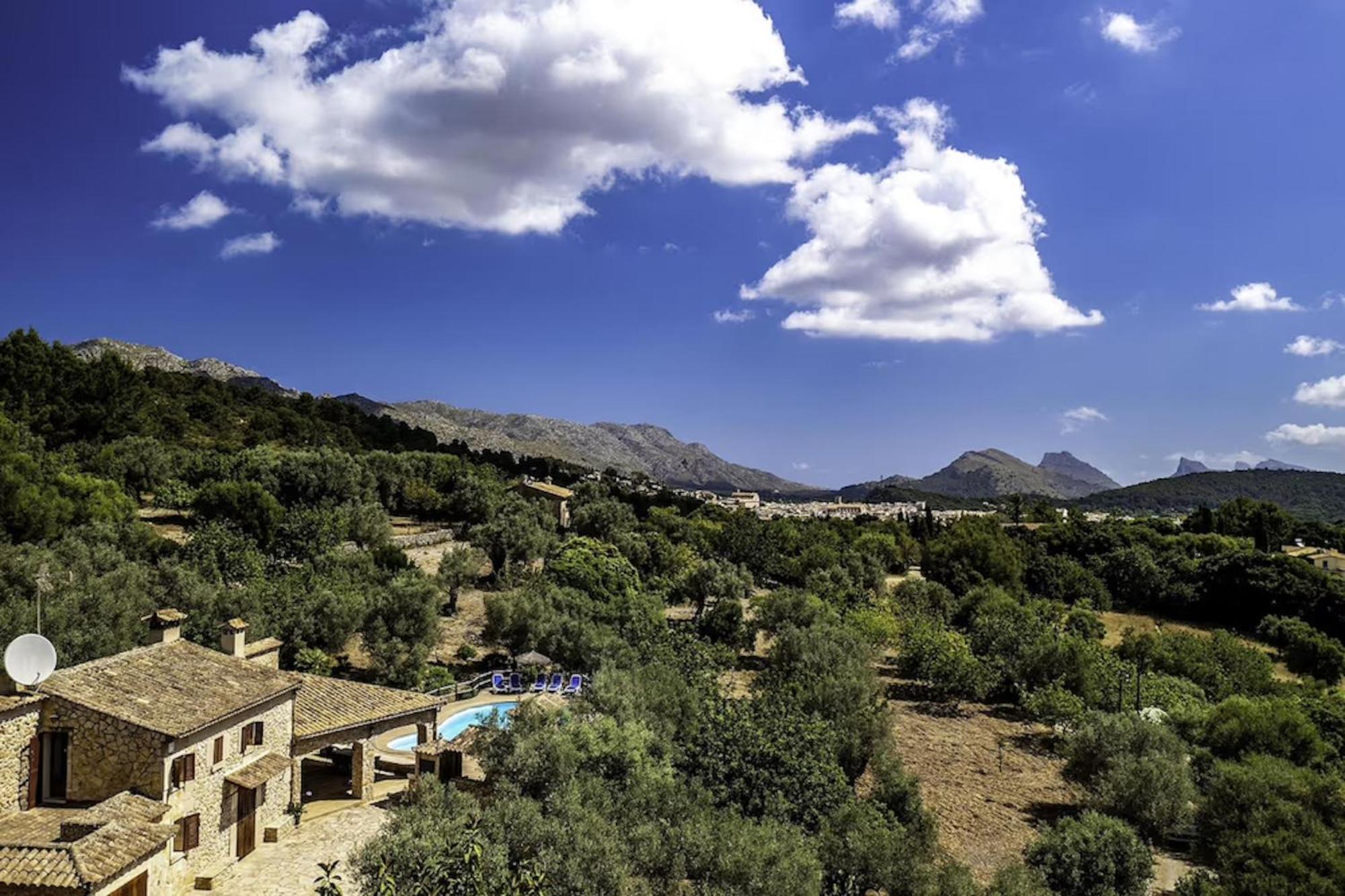 Rustic House Recently Renovated With Views To The Mountains By Renthousing * Pollença